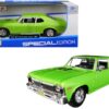 1970 Chevrolet Nova SS Metallic Green 1/24 Diecast Model Car by Maisto