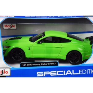 2020 Ford Mustang Shelby GT500 Bright Green 1/24 Diecast Model Car by Maisto