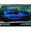 Lamborghini Urus #63 with Roof Rack Blue Metallic “Off-Road” Series 1/24 Diecast Model Car by Maisto