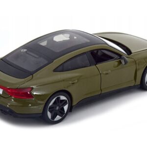 2022 Audi RS e-Tron GT Dark Green with Black Top and Sunroof “Special Edition” Series 1/25 Diecast Model Car by Maisto