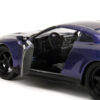 2009 Nissan GT-R (R35) Purple Metallic “Pink Slips” Series 1/32 Diecast Model Car by Jada