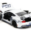 2024 Ford Mustang Dark House White with “Mustang Horse Graphics” “Bigtime Muscle” Series 1/24 Diecast Model Car by Jada