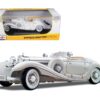 1936 Mercedes Benz 500 K Special Roadster White 1/18 Diecast Model Car by Maisto