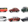 “Club Vee-Dub” Series 18 Set of 6 pieces 1/64 Diecast Model Cars by Greenlight