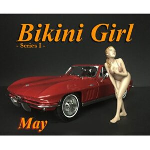 May Bikini Calendar Girl Figure for 1/18 Scale Models by American Diorama