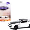 2012 Chevrolet Camaro Test Car “White Monster” White and Black “Detroit Speed Inc.” Series 2 1/64 Diecast Model Car by Greenlight