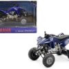 Yamaha YFZ 450 ATV Blue 1/12 Diecast Model by New Ray