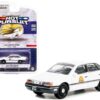 1990 Ford Taurus Police White “Utah Highway Patrol” “Hot Pursuit” Series 41 1/64 Diecast Model Car by Greenlight