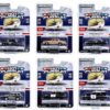 “Hot Pursuit” Set of 6 Police Cars Series 43 1/64 Diecast Model Cars by Greenlight