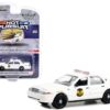 1998 Ford Crown Victoria Police Interceptor White “United States Secret Service Police” Washington DC “Hot Pursuit” Special Edition 1/64 Diecast Model Car by Greenlight