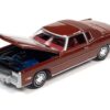 1975 Cadillac Eldorado Firethorn Red Metallic with Rear Section of Roof Matt Dark Red “Luxury Cruisers” Limited Edition to 14910 pieces Worldwide 1/64 Diecast Model Car by Auto World