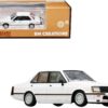 Mitsubishi Lancer EX2000 Turbo RHD (Right Hand Drive) White with Stripes with Extra Wheels 1/64 Diecast Model Car by BM Creations