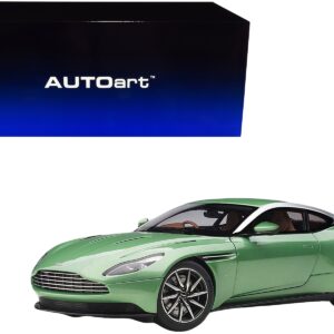 Aston Martin DB11 RHD (Right Hand Drive) Apple Tree Green Metallic 1/18 Model Car by Autoart