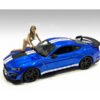 Jenny Bikini Car Wash Girl Figurine for 1/18 Scale Models by American Diorama