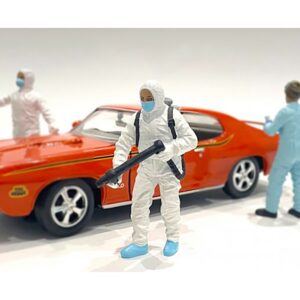 Hazmat Crew Figurine I for 1/18 Scale Models by American Diorama