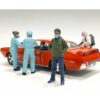 Hazmat Crew Figurine V for 1/18 Scale Models by American Diorama