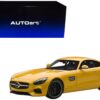 Mercedes AMG GT S Solarbeam Yellowish Orange 1/18 Model Car by Autoart