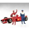 “Racing Legends” 90’s Figures A and B Set of 2 for 1/18 Scale Models by American Diorama