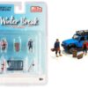 “Winter Break” Diecast Set of 6 pieces (2 Figurines and 4 Accessories) for 1/64 Scale Models by American Diorama