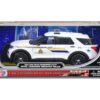 2022 Ford Police Interceptor Utility “RCMP (Royal Canadian Mounted Police)” White 1/24 Diecast Model Car by Motormax