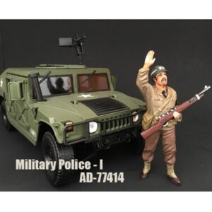 WWII Military Police Figure I For 1:18 Scale Models by American Diorama