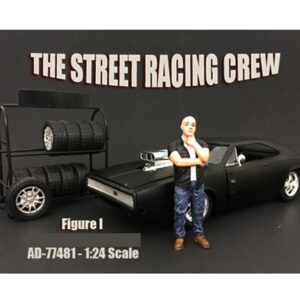 The Street Racing Crew Figure I For 1:24 Scale Models by American Diorama