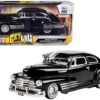 1948 Chevrolet Aerosedan Fleetside Lowrider Black “Get Low” Series 1/24 Diecast Model Car by Motormax