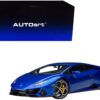 Lamborghini Huracan EVO Blu Nethuns Blue 1/18 Model Car by Autoart