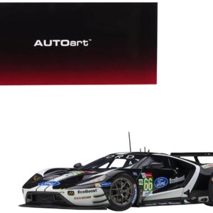 Ford GT #66 Stefan Mucke – Olivier Pla – Billy Johnson 24H of Le Mans (2019) 1/18 Model Car by Autoart