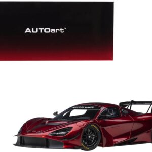 McLaren 720S GT3 Volcano Red Metallic 1/18 Model Car by Autoart