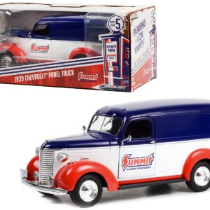 1939 Chevrolet Panel Truck “Summit Racing Equipment” “Running on Empty” Series 5 1/24 Diecast Model by Greenlight