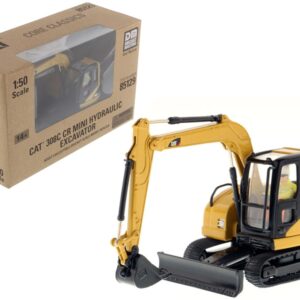 CAT Caterpillar 308C CR Excavator with Operator “Core Classics Series” 1/50 Diecast Model by Diecast Masters