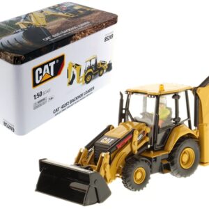 CAT Caterpillar 432F2 Backhoe Loader with Operator “High Line Series” 1/50 Diecast Model  by Diecast Masters