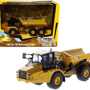 CAT Caterpillar 745 Articulated Truck “Play & Collect!” Series 1/64 Diecast Model by Diecast Masters