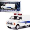 1980 Dodge Ram B250 Van White “Indiana State Police” 1/43 Diecast Model by Greenlight