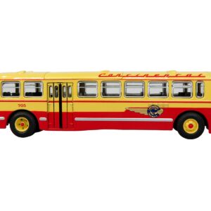 1952 CCF-Brill CD-44 Transit Bus Continental Trailways “Dallas” “Vintage Bus & Motorcoach Collection” 1/87 (HO) Diecast Model by Iconic Replicas