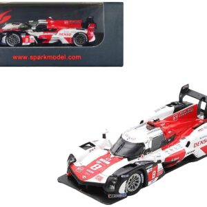 Toyota GR010 Hybrid #8 Sebastien Buemi – Brendon Hartley – Kazuki Nakajima “Toyota Gazoo Racing” 2nd Place 24 Hours of Le Mans (2021) 1/87 (HO) Diecast Model Car by Spark