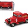 1934 Ford Pickup Truck Red 1/43 Diecast Model Car by Road Signature