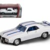 1969 Pontiac Firebird Trans Am White 1/43 Diecast Car by Road Signature