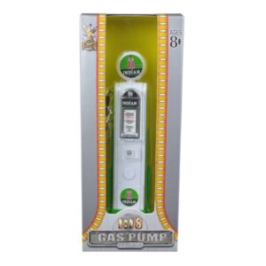 Indian Gasoline Vintage Gas Pump Digital 1/18 Diecast Replica by Road Signature