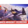 Level 1 Model Kit North American P-51D Mustang Fighter Aircraft 1/72 Plastic Model Kit by Airfix