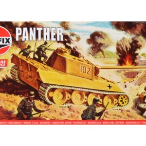 Level 2 Model Kit German Panther Tank 1/76 Plastic Model Kit by Airfix