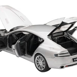 Aston Martin Rapide Silver 1/18 Diecast Model Car by Autoart