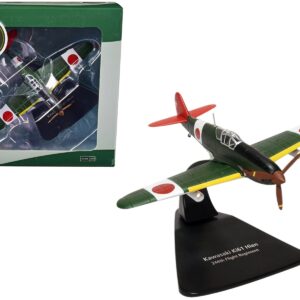 Kawasaki Ki61 Hien Fighter Plane 244th Flight Regiment Chofu Airfield (1945) “Oxford Aviation” Series 1/72 Diecast Model Airplane by Oxford Diecast