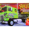 Skill 3 Model Kit International Transtar CO-4070A Truck Tractor Hauler “Rat Fink” 1/25 Scale Model by AMT