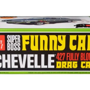 Skill 2 Model Kit 1965 Chevrolet Chevelle AWB Funny Car “Time Machine” 1/25 Scale Model by AMT