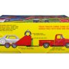 Skill 2 Model 1953 Ford Pickup Truck with “Modified Stocker” Hauler “Gulf Oil” 1/25 Scale Model by AMT