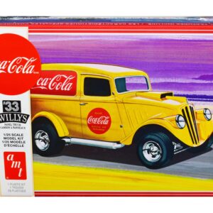 Skill 2 Model Kit 1933 Willys Panel Truck “Coca-Cola” 1/25 Scale Model by AMT