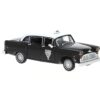 1974 Checker Cab Black and White “Winnipeg” 1/87 (HO) Scale Model Car by Brekina