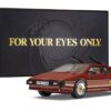 Lotus Esprit Turbo RHD (Right Hand Drive) Red Metallic James Bond 007 “For Your Eyes Only” (1981) Movie Diecast Model Car by Corgi